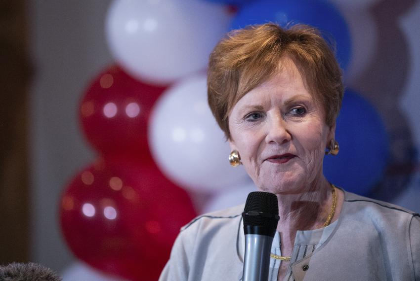 Incumbent U.S. Rep. Kay Granger, R-Fort Worth, speaks to supporters at the Blue Mesa restaurant in Fort Worth during the 2020 primary election on March 3, 2020.