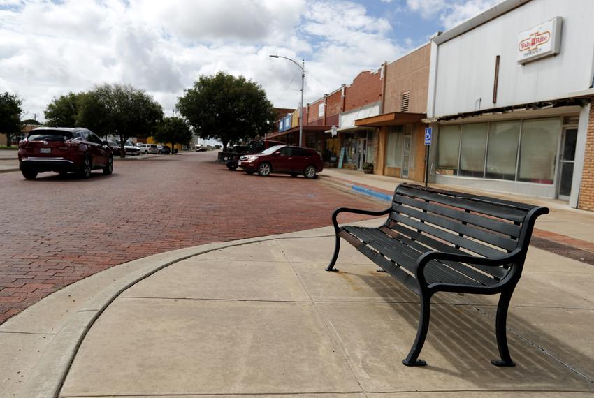 Main Street in downtown Ralls on Sept. 1, 2022.